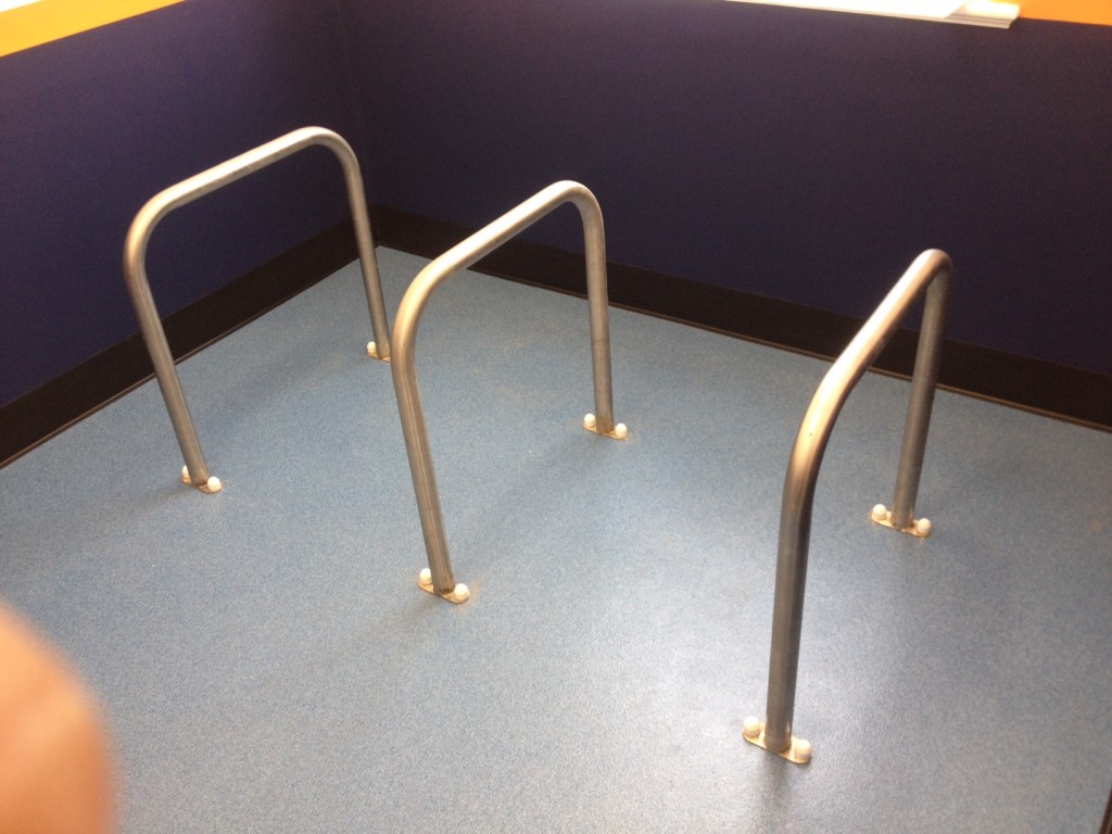 Surface Mounted Stainless Steel Sheffield Stands