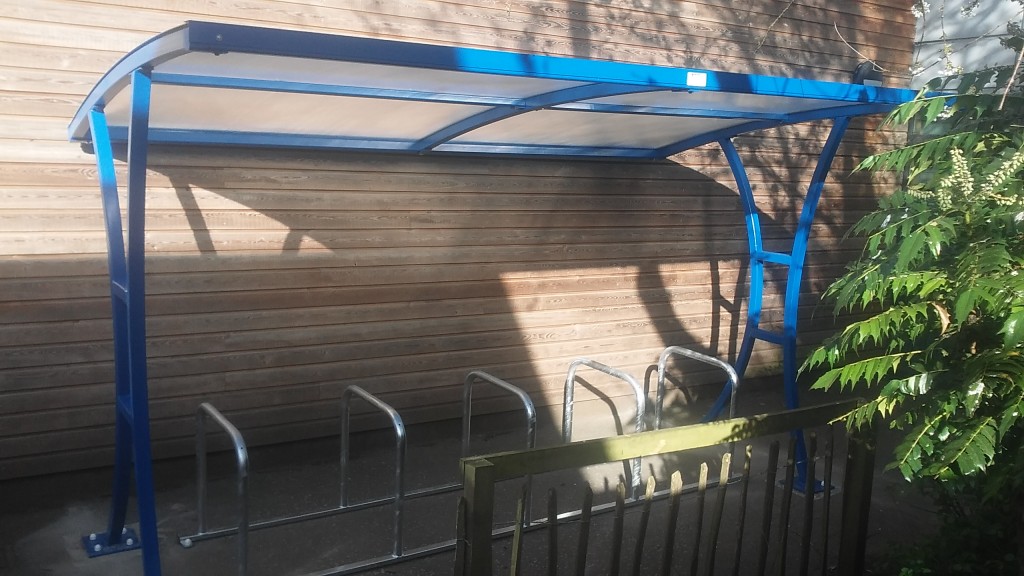 Barratt bike shelter